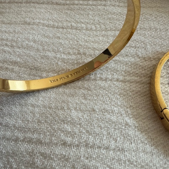 Kate Spade Gold Bangle Set - Picture 4 of 5